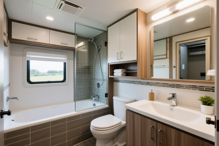 Accessible mobile home bathroom renovation: ensuring safety and accessibility